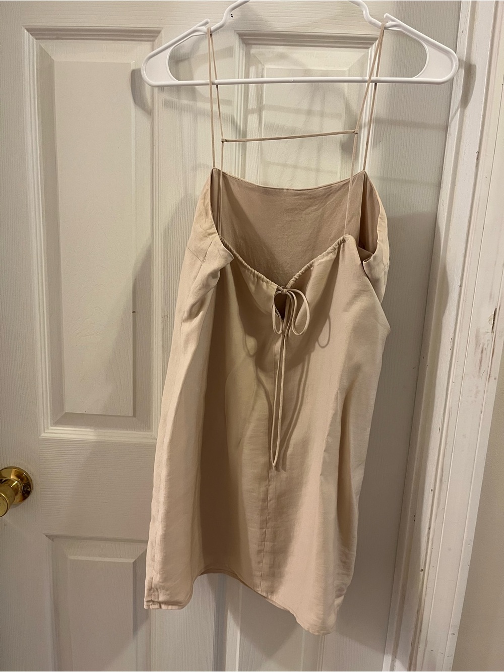 Gianni Bini Mini Dress - Light Beige size Small - Picture 12 of 12